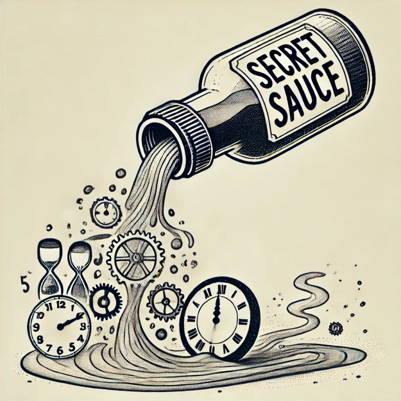 secret sauce illustration