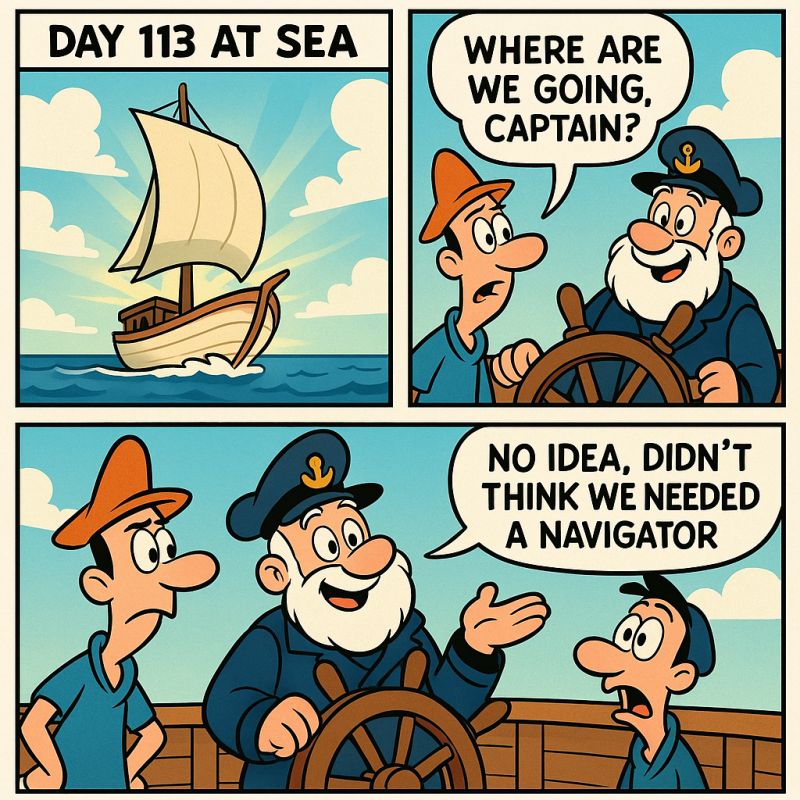 sailing cartoon